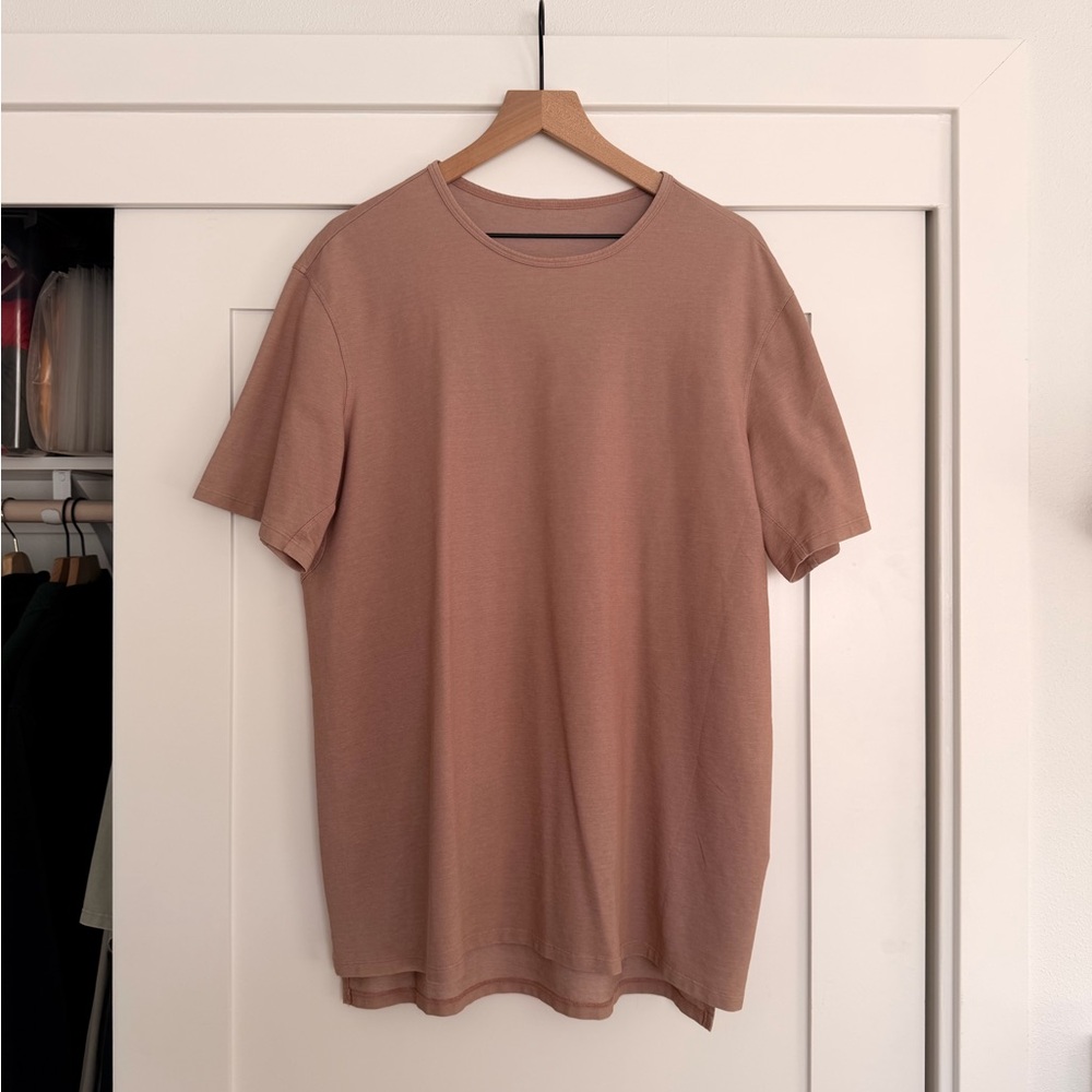 lululemon athletica commission short sleeve T-Shirt - Pink Clay
